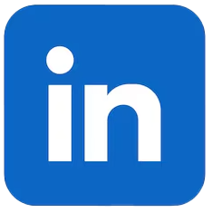 LinkedIn logo with link